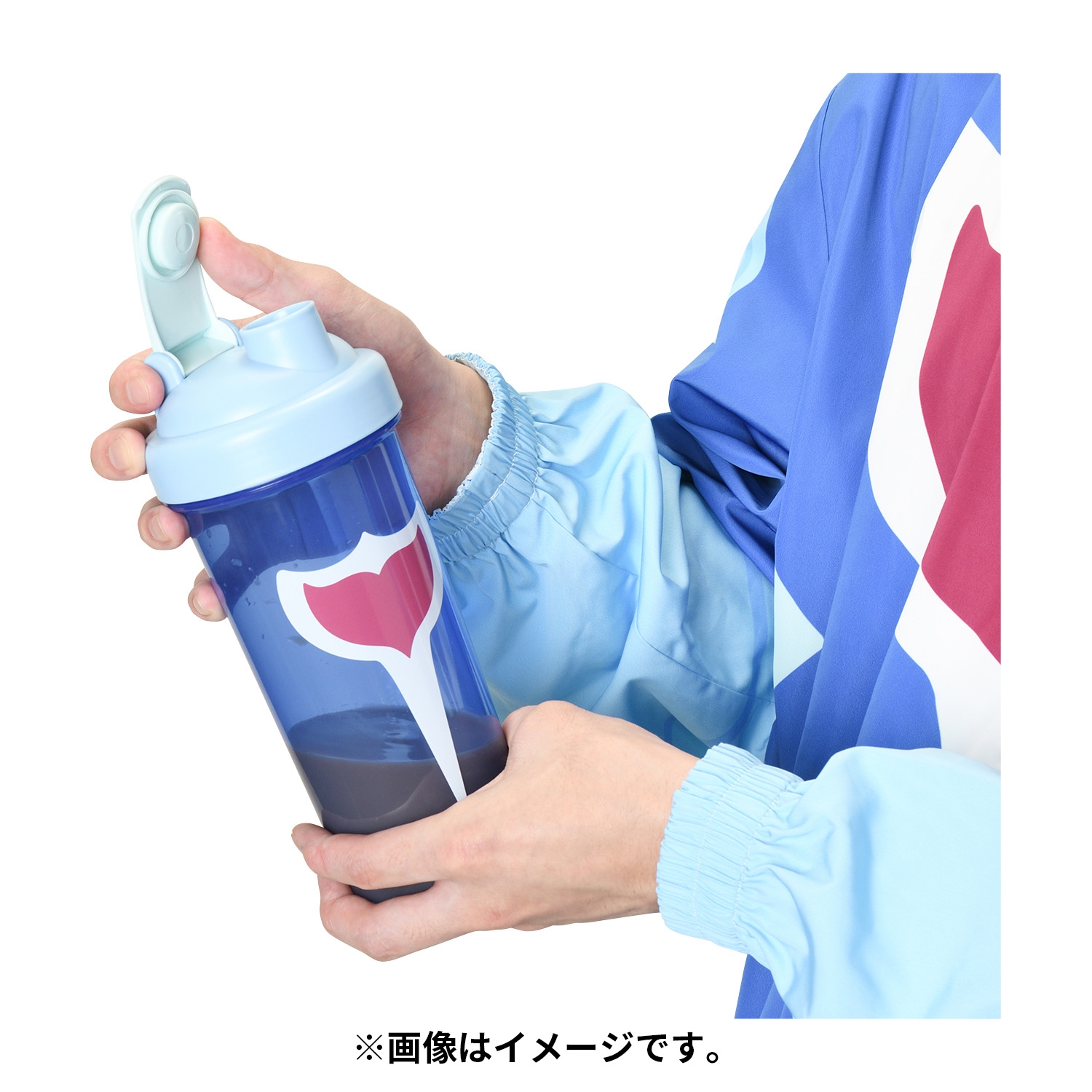プロテインシェイカー700ML What’s your charm point? イルカマン（マイティフォルム）