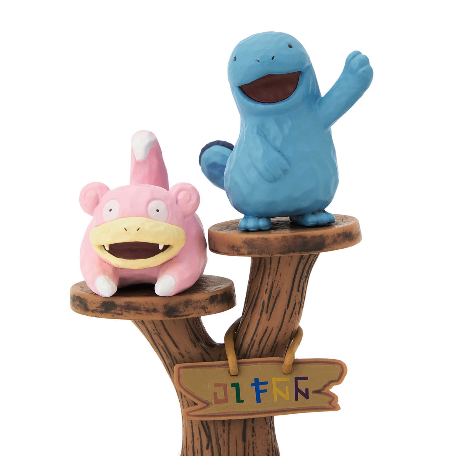 ヤドン＆ヌオーのウッド風小物トレー ポケモンコンシェルジュ