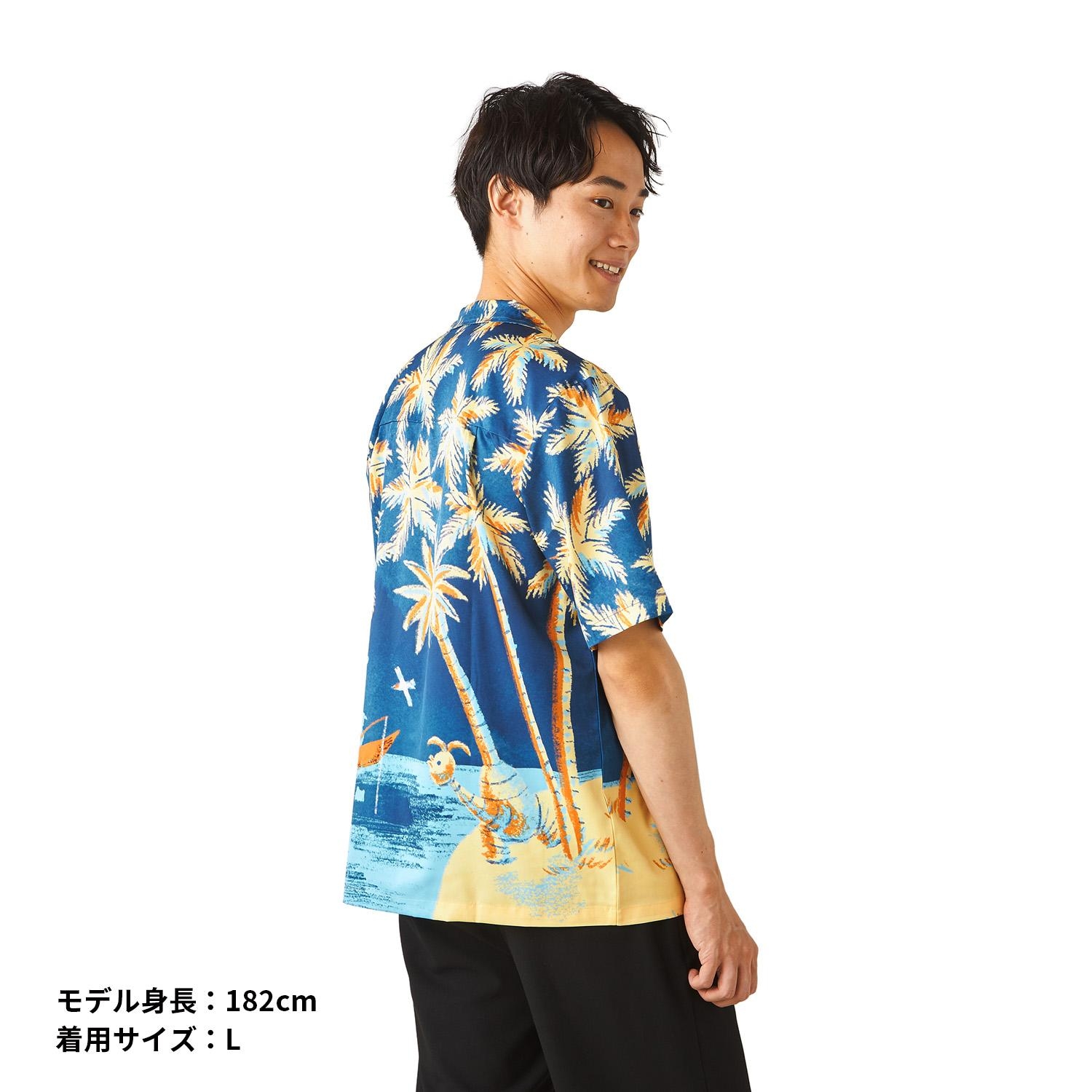 アロハシャツ ダン ポケモンコンシェルジュ L ｜【公式】ポケモン