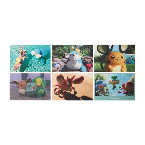 ポストカード6枚セット ポケモンコンシェルジュ 海辺