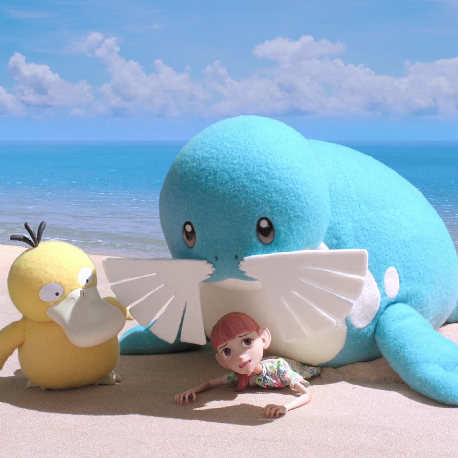 トドグラー＆デデンネのペーパーウェイト ポケモンコンシェルジュ