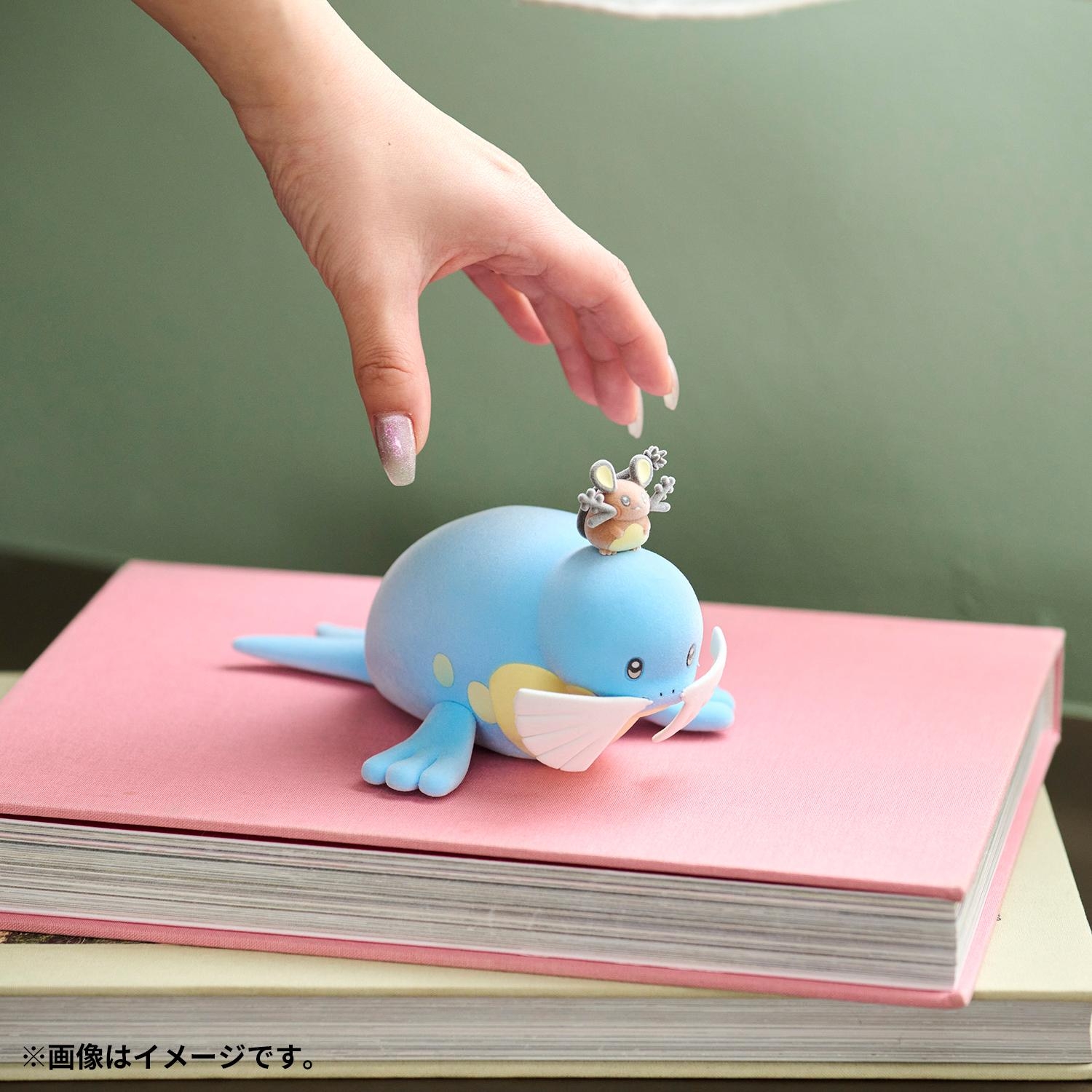 トドグラー＆デデンネのペーパーウェイト ポケモンコンシェルジュ