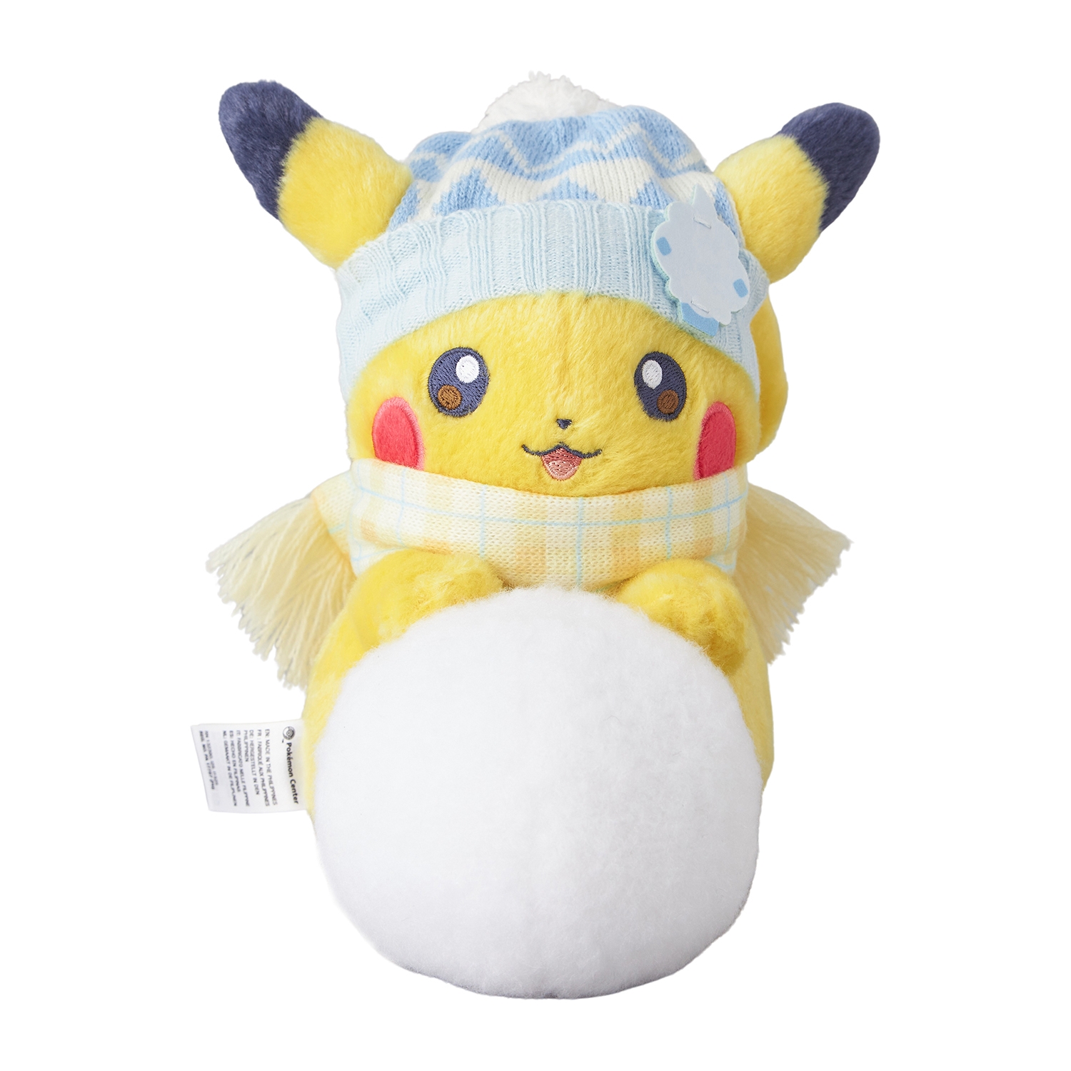 ピカチュウ ゆきあそび 雪だるま ポケセン ぬいぐるみ ピカチュウとゆきあそび ｜【公式】ポケモンセンターオンライン