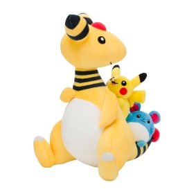 ぬいぐるみ デンリュウとピカチュウとマリル ポケモンセンタートウキョーベイR