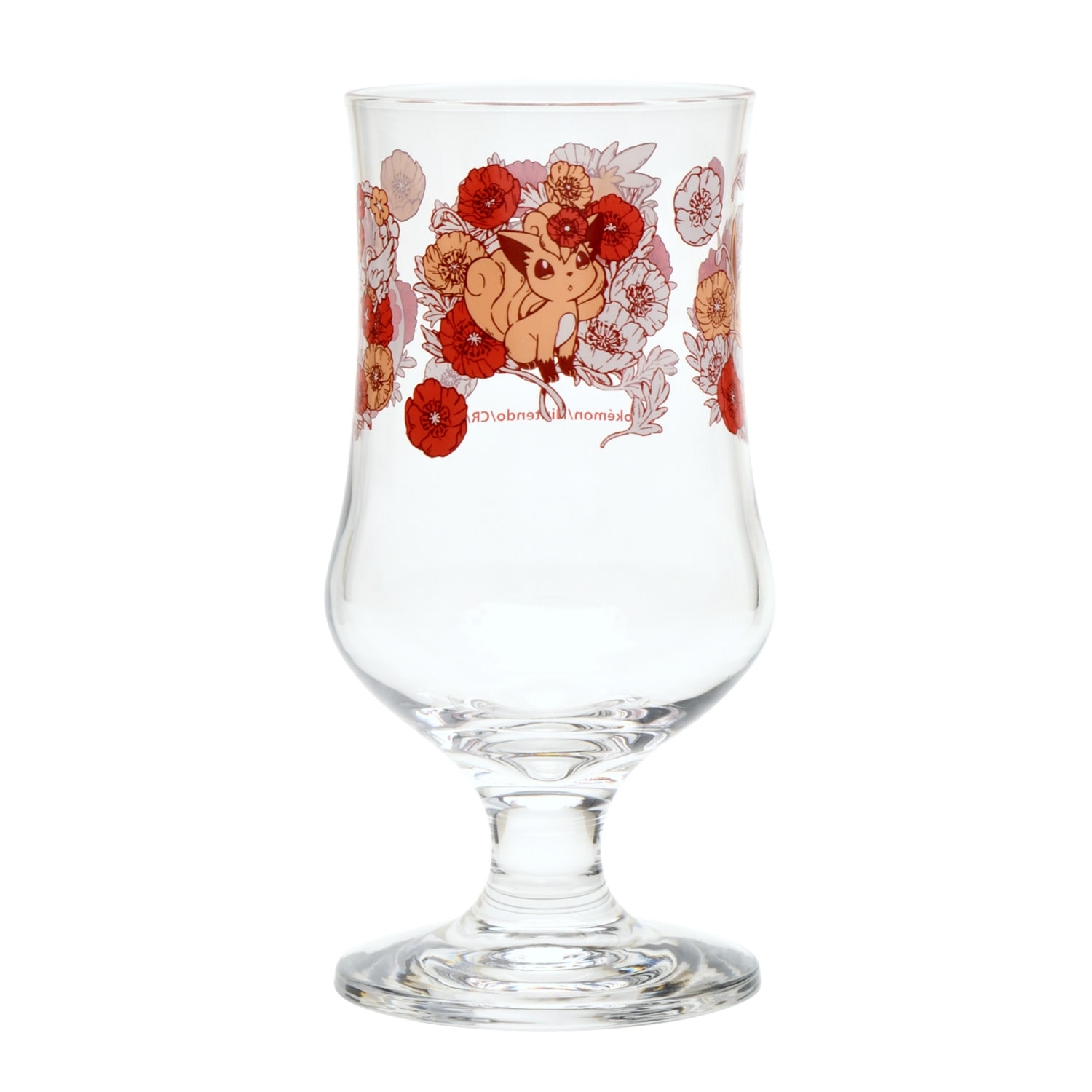 フロートグラス Fleur de Coquelicot