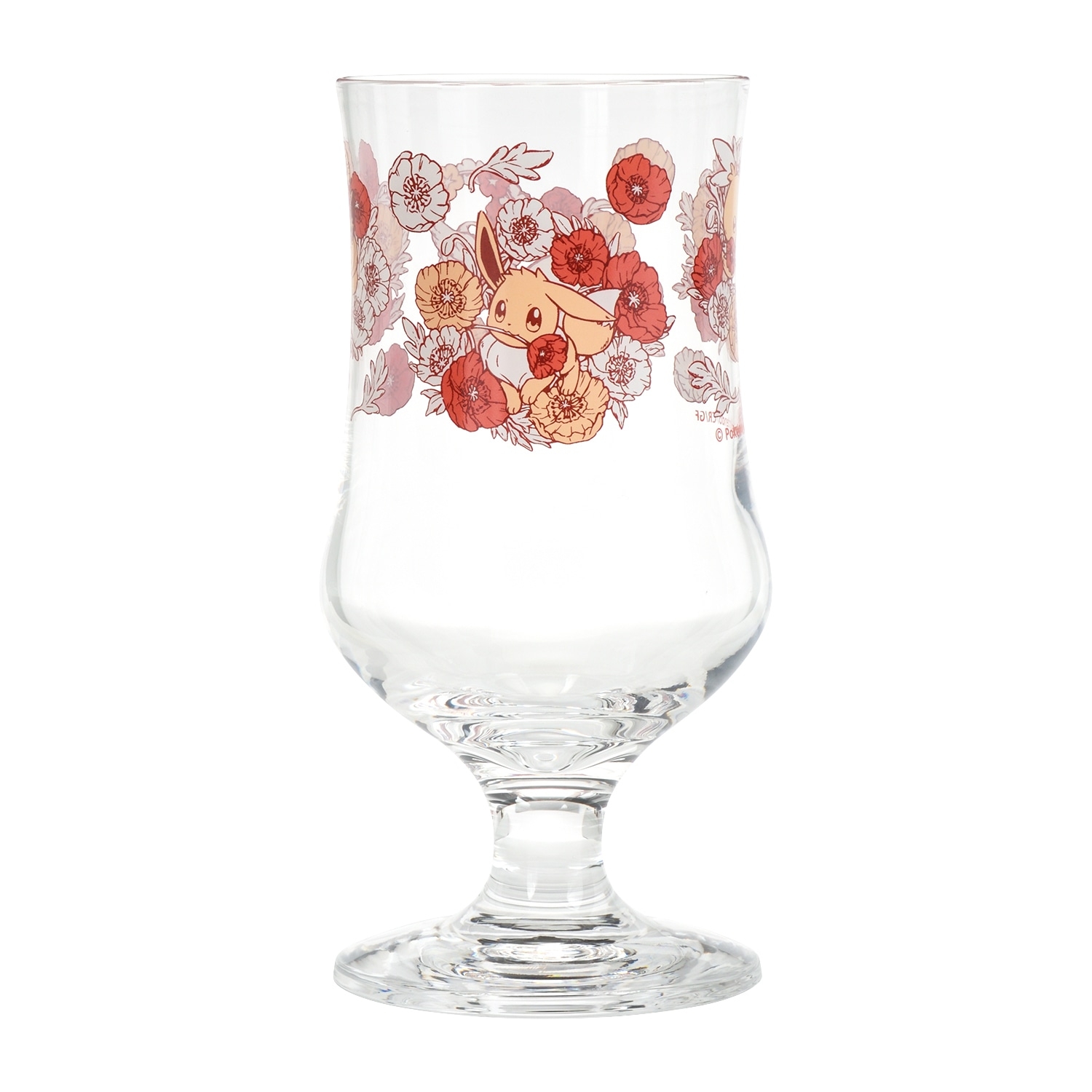 フロートグラス Fleur de Coquelicot
