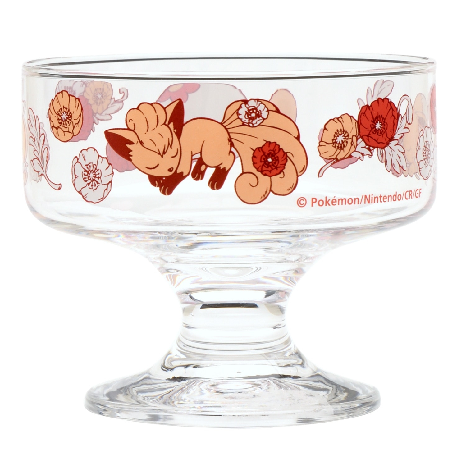 デザートグラス Fleur de Coquelicot