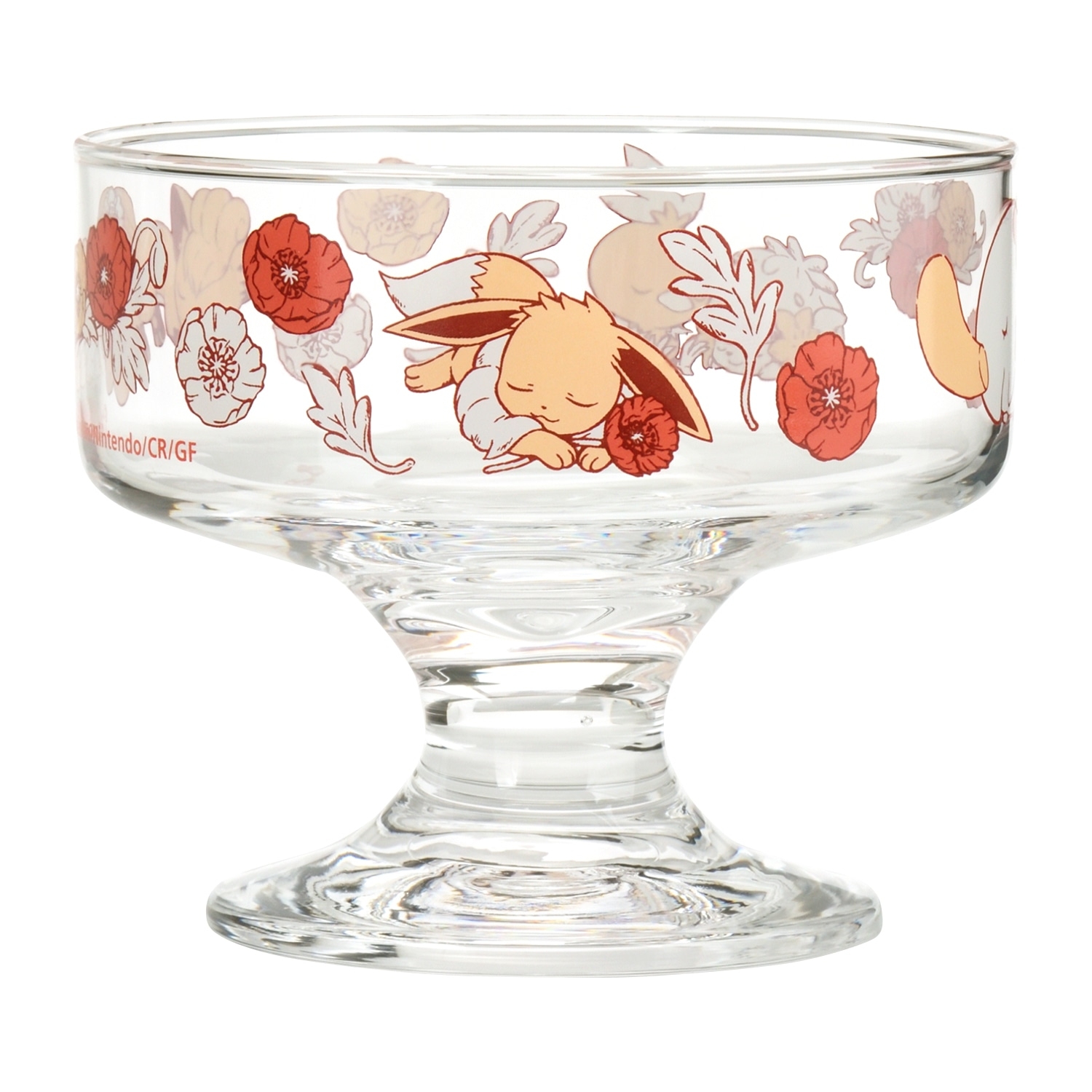 デザートグラス Fleur de Coquelicot