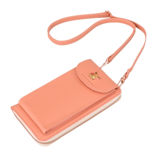 お財布機能付きスマホショルダー Fleur de Coquelicot