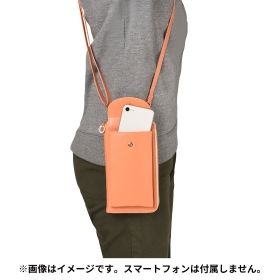 お財布機能付きスマホショルダー Fleur de Coquelicot