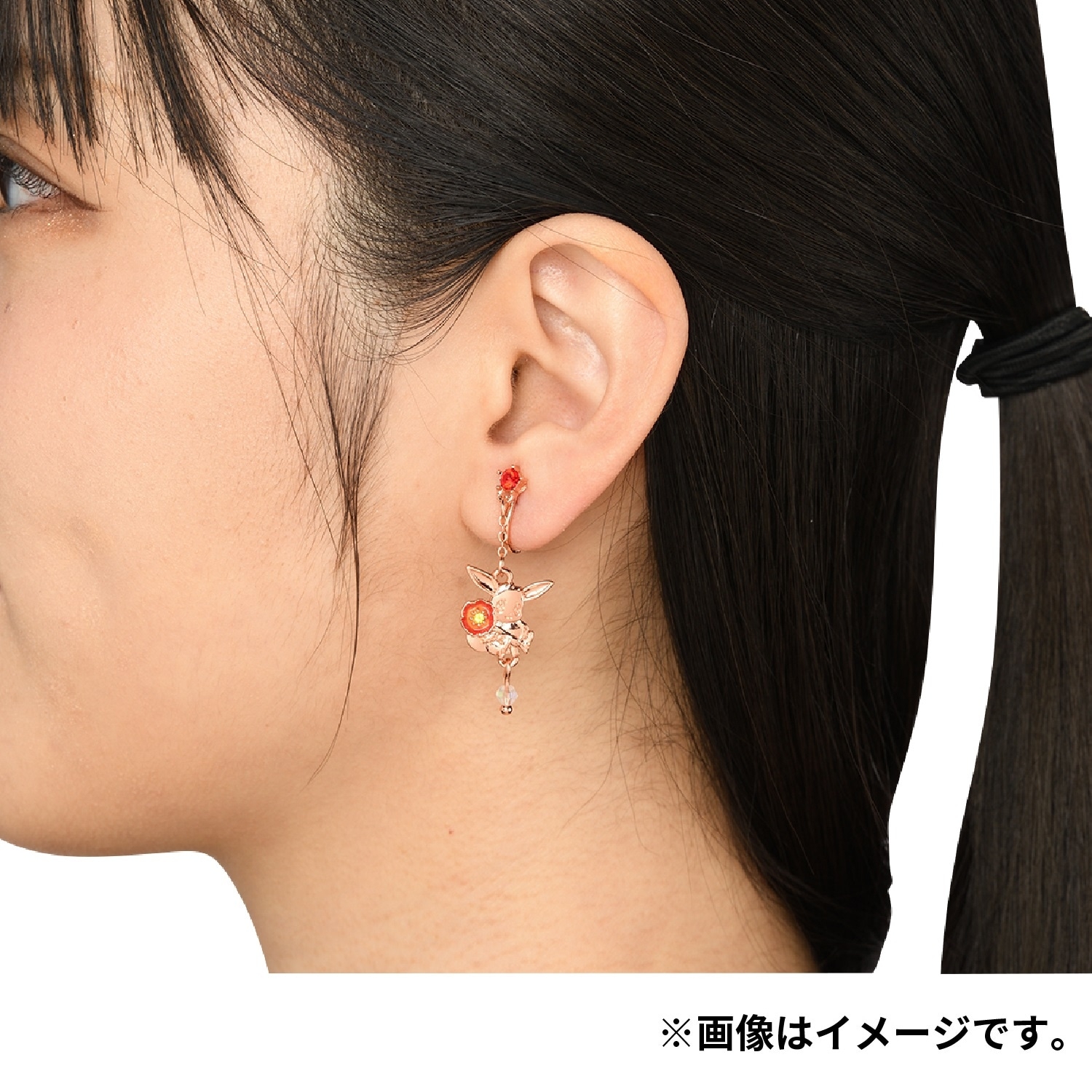 イヤリング Fleur de Coquelicot