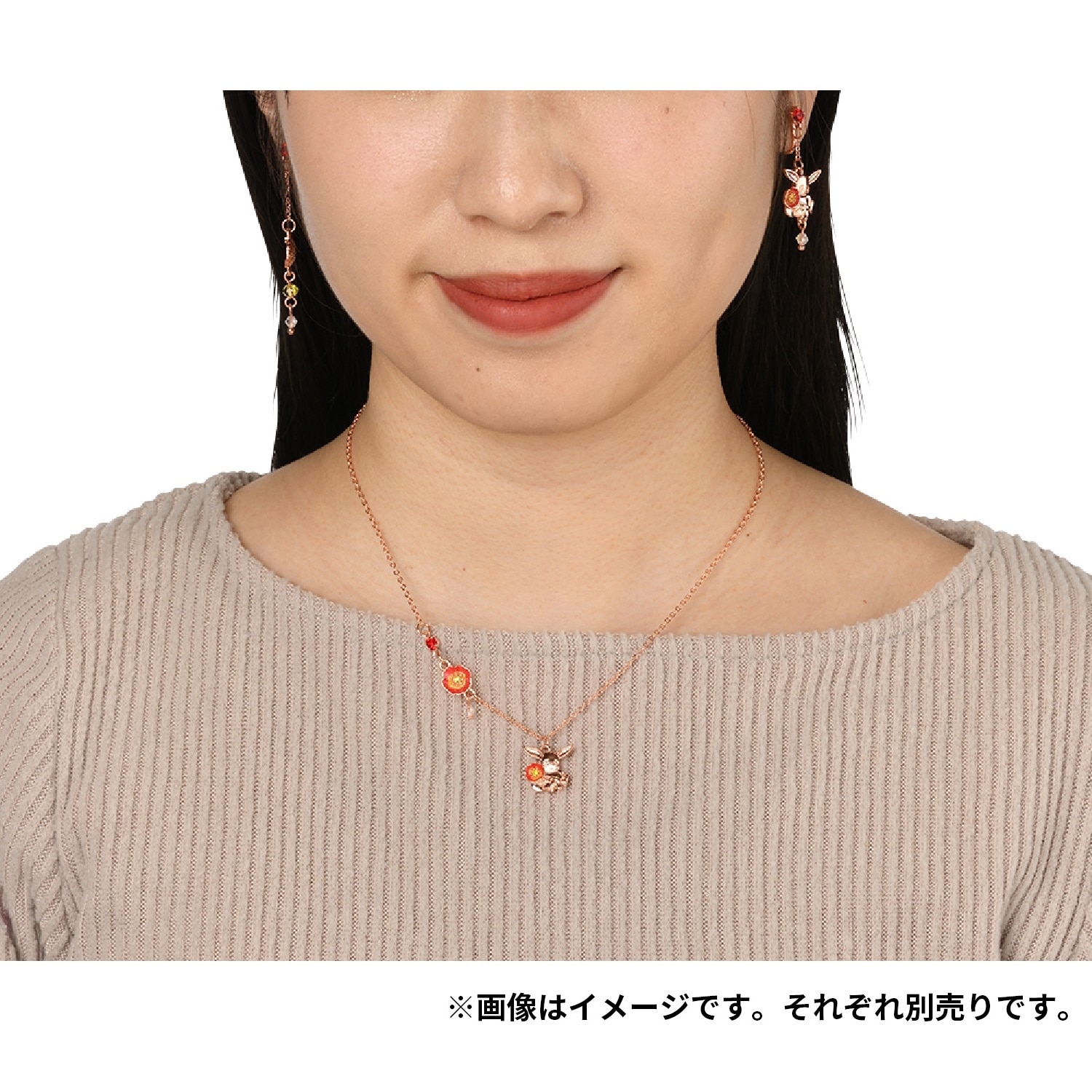 イヤリング Fleur de Coquelicot