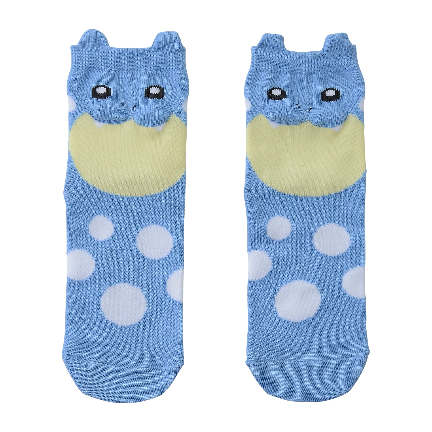 【選べる】ミドルソックス 立体 タマザラシ (19-21cm)／ (23-25cm)