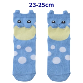 【選べる】ミドルソックス 立体 タマザラシ (19-21cm)/ (23-25cm)