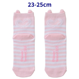 【選べる】ミドルソックス 立体 ミュウ (19-21cm)／ (23-25cm)