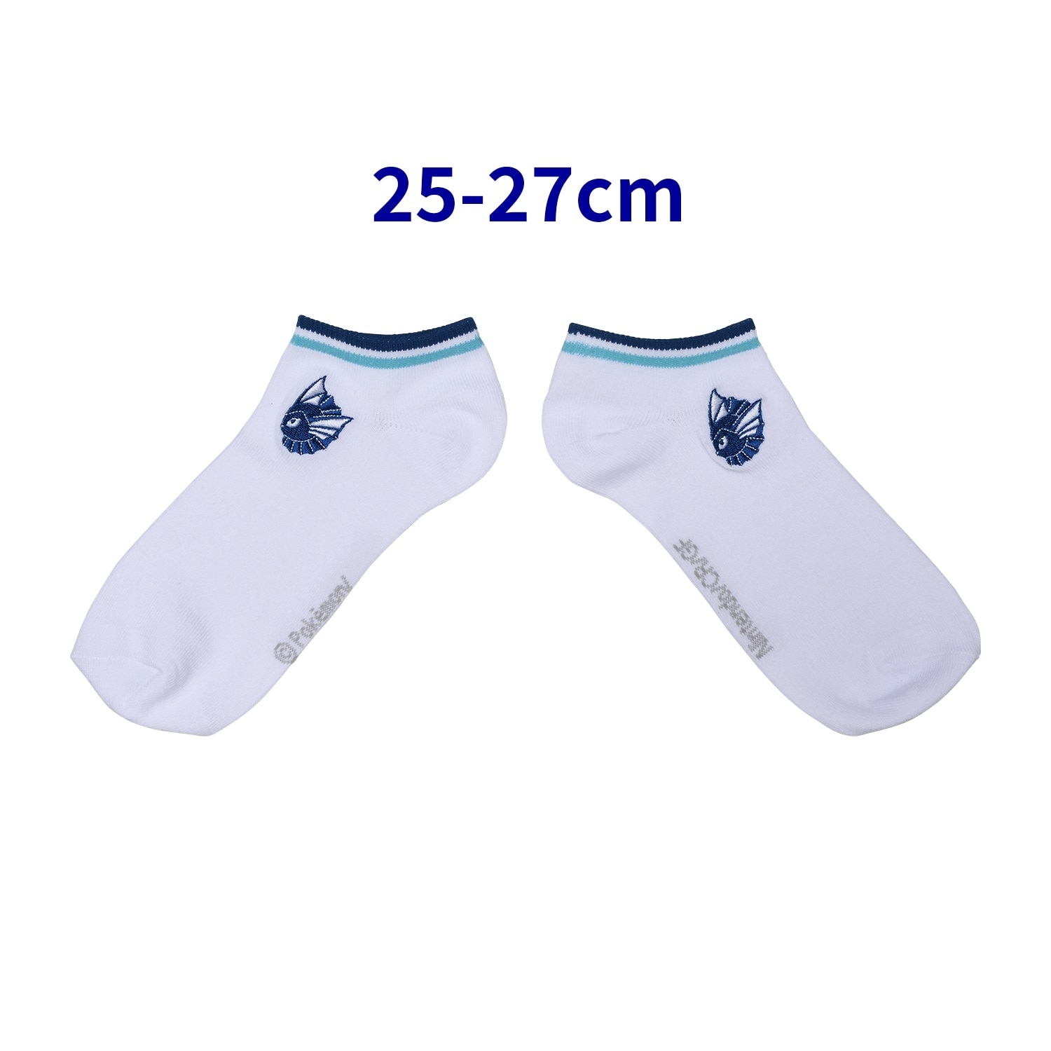 【選べる】ショートソックス ライン入り SW (23-25cm)／ (25-27cm)