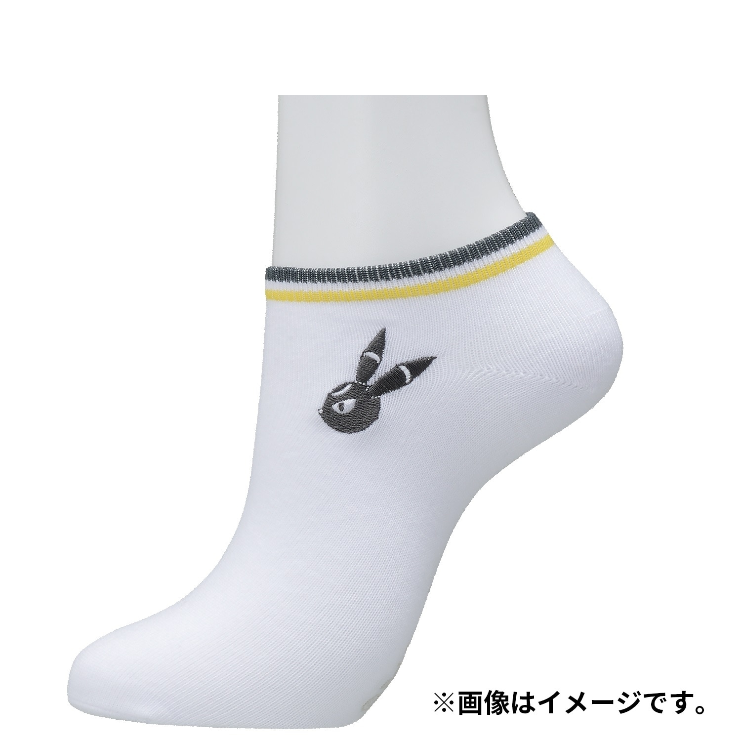 【選べる】ショートソックス ライン入り BK (23-25cm)／ (25-27cm)