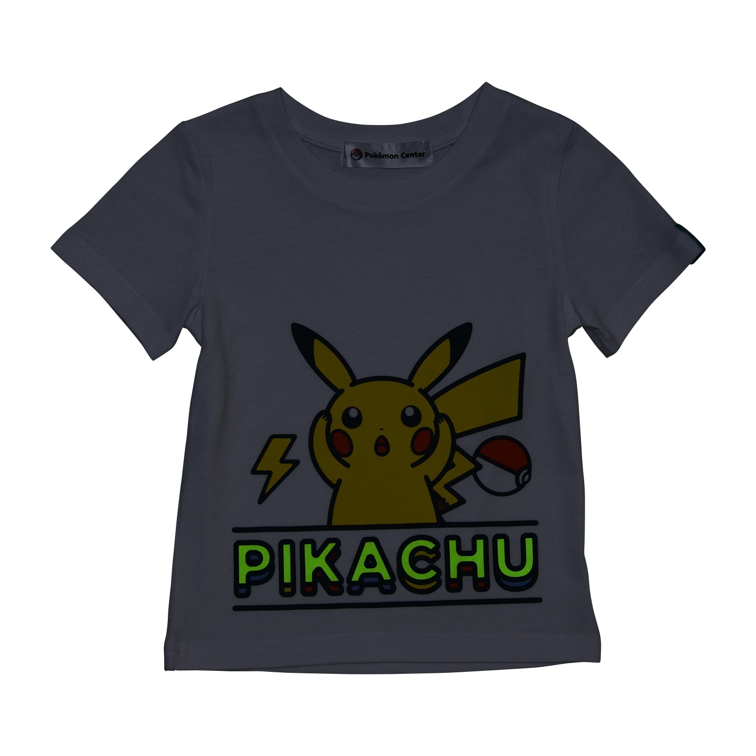 Tシャツ PIKACHU White 110/130
