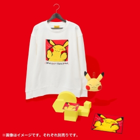 スウェット What’s your charm point? ピカチュウ Free