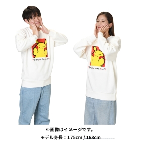 スウェット What’s your charm point? ピカチュウ Free