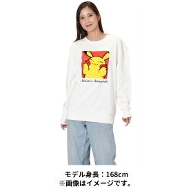 スウェット What’s your charm point? ピカチュウ Free