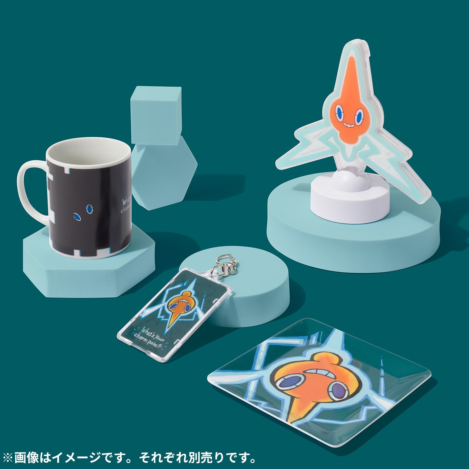 ロトムといっしょ カードホルダー What's your charm point? ｜【公式