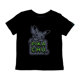 Tシャツ PIKACHU Black S/M/L/XL