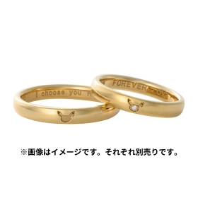 【受注生産】マリッジリング ピカチュウフェイス メンズ