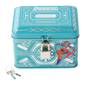 カギ付き貯金箱缶入りキャンディ PSYCHO CYBER デオキシス