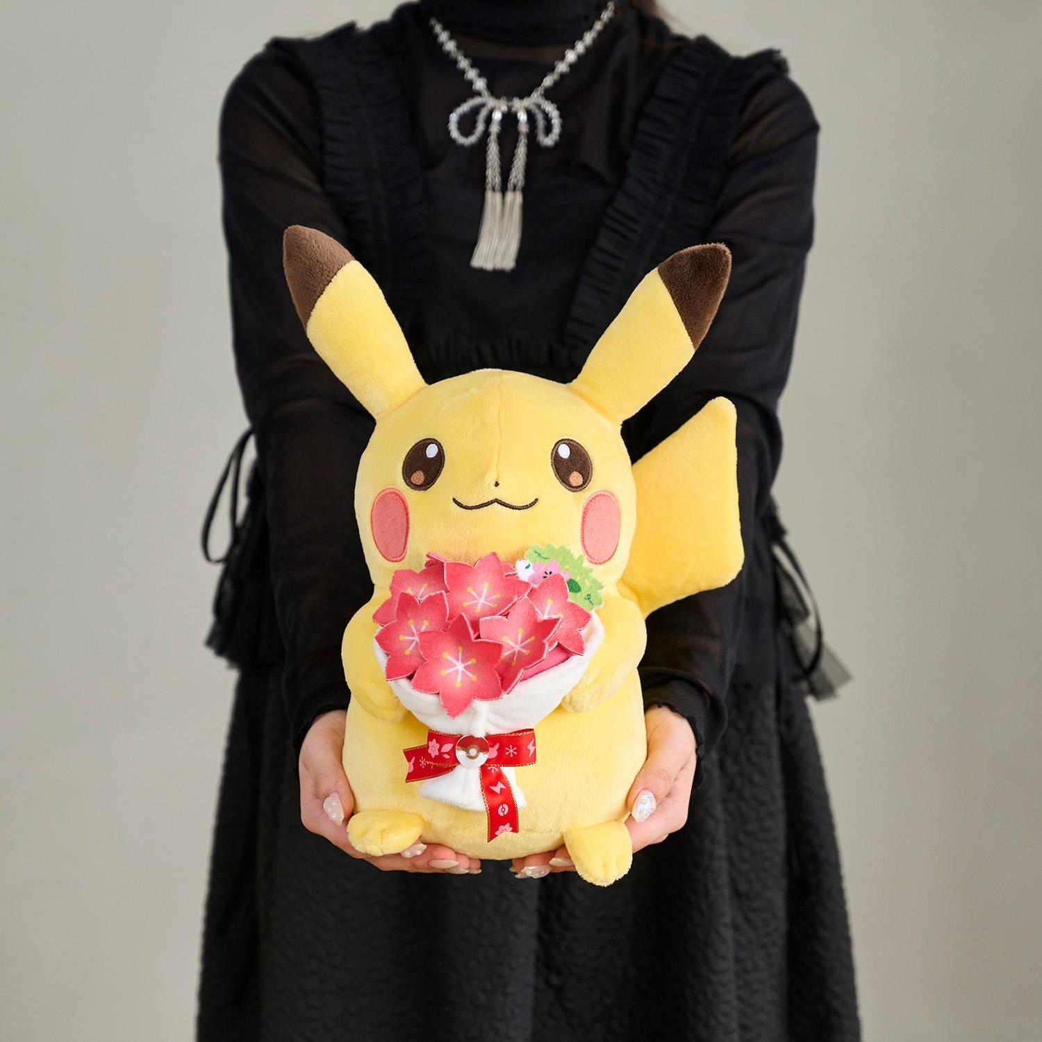 ぬいぐるみ For You! ピカチュウとグラシデアのブーケ