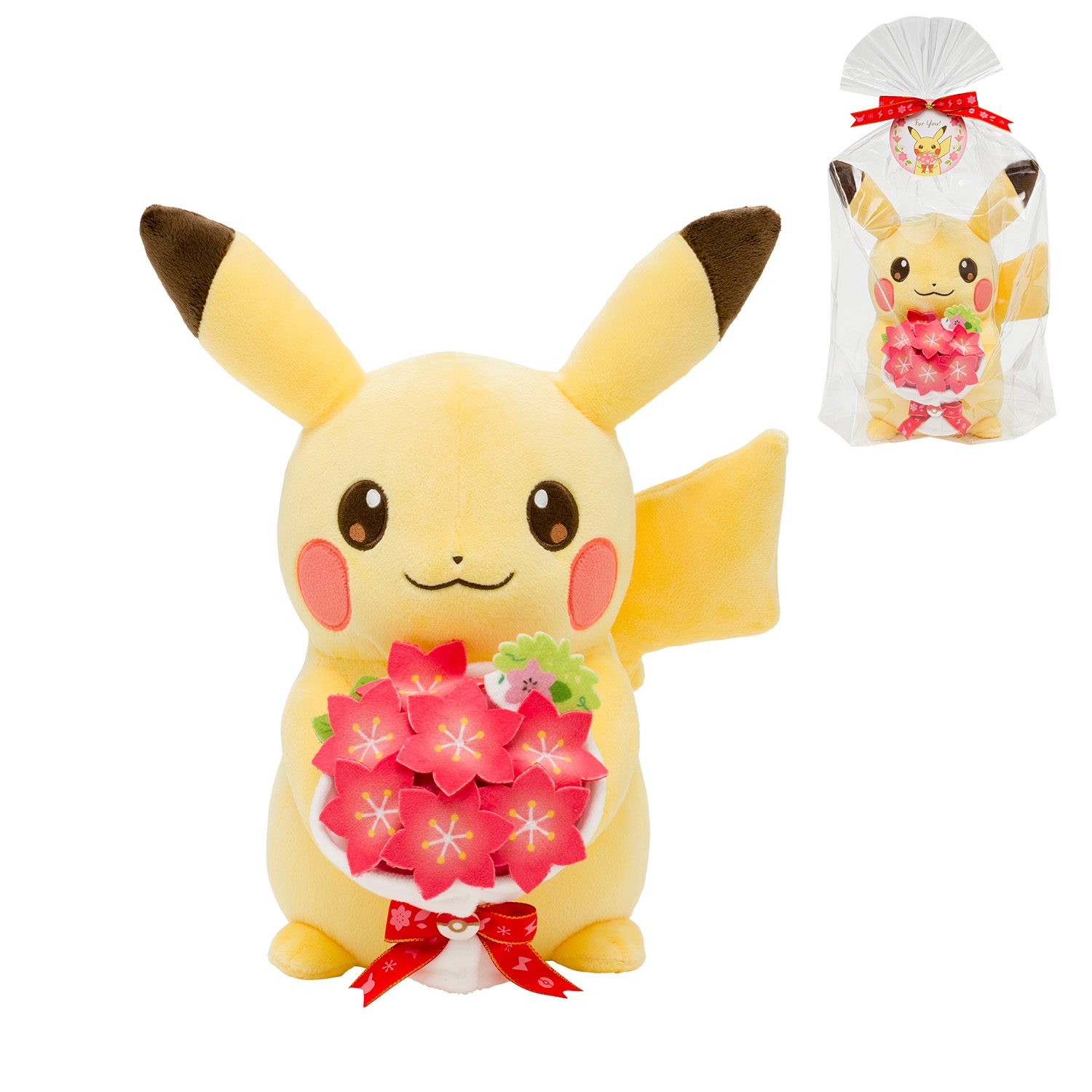 クラシックボアぬいぐるみ ピカチュウ ｜【公式】ポケモン