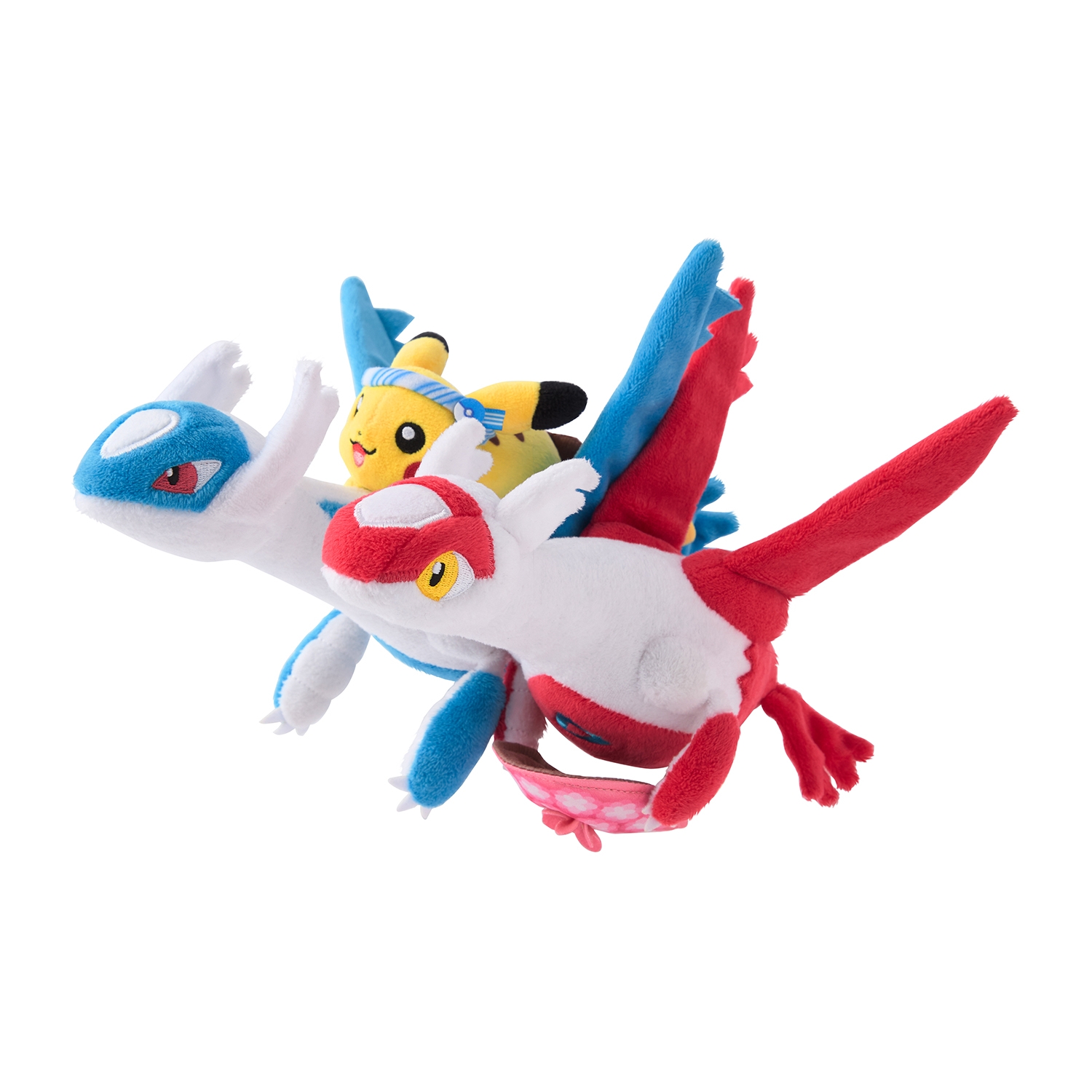 ぬいぐるみ ラティアスラティオスピカチュウ ポケモンセンターフクオカR