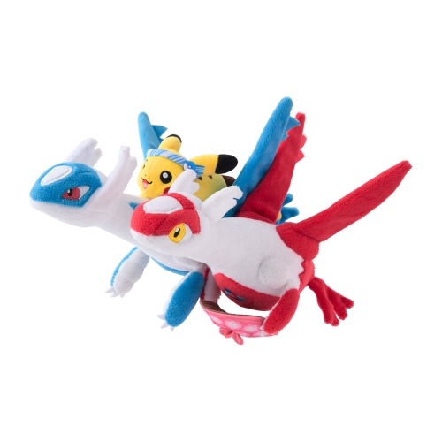 ぬいぐるみ ラティアスラティオスピカチュウ ポケモンセンターフクオカR