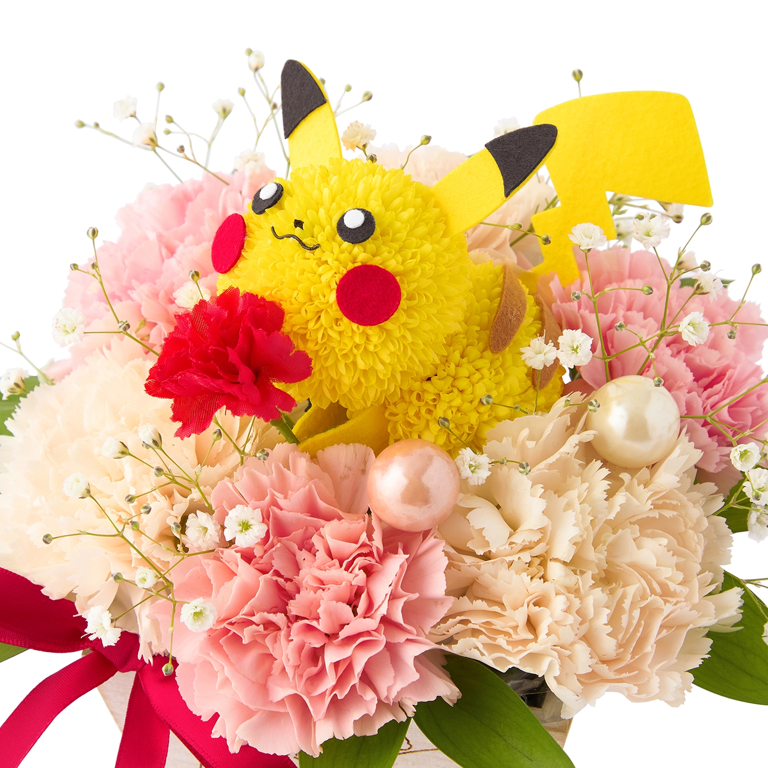 予約】ピカチュウのフラワーアレンジメント Happy Mother's Day