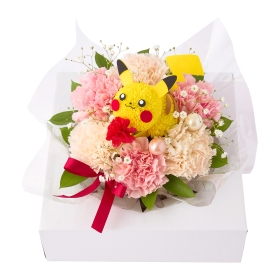 ピカチュウのフラワーアレンジメント Happy Mother’s Day 2025