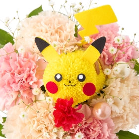 ピカチュウのフラワーアレンジメント Happy Mother’s Day 2025