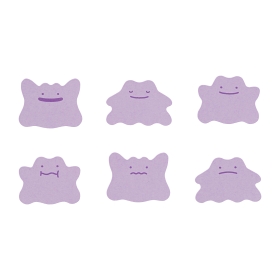 ひとことミニミニカード いっぱいメタモン ｜【公式】ポケモンセンター