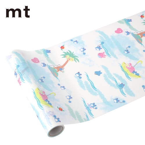 貼ってはがせるデコレーションテープ マリル・ヤドン・ウパー・サニーゴ・ラブカス・アローラナッシー