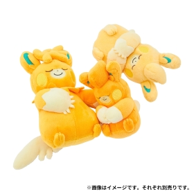 もっちり手のりぬいぐるみ PAMO NO MURE おねんねパモット