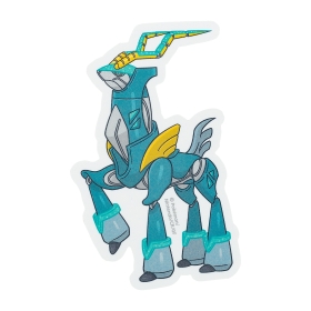 ポケモン ステッカー テツノカシラ