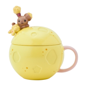 ふた付きマグカップ 満月とミミロル