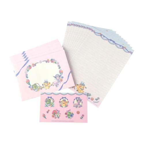 レターセット Pokémon Botanical Easter