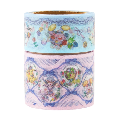 マスキングテープ2本セット Pokémon Botanical Easter