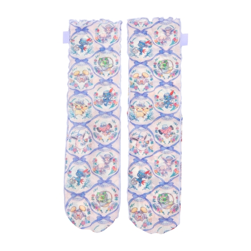 【選べる】ミドルソックス シアーソックス Pokémon Botanical Easter (23-25cm)