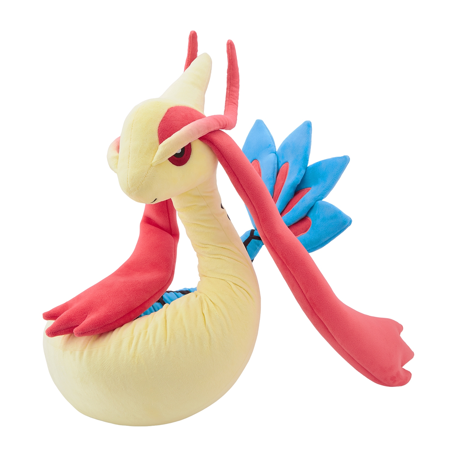 ポケモンセンター　マスコット　ぬいぐるみ　ミロカロス ロングにょろにょろぬいぐるみ ミロカロス ｜【公式】ポケモン