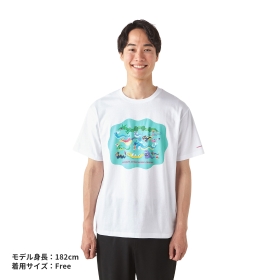 Tシャツ POKÉMON NYORO NYORO FRIENDS 大集合 Free