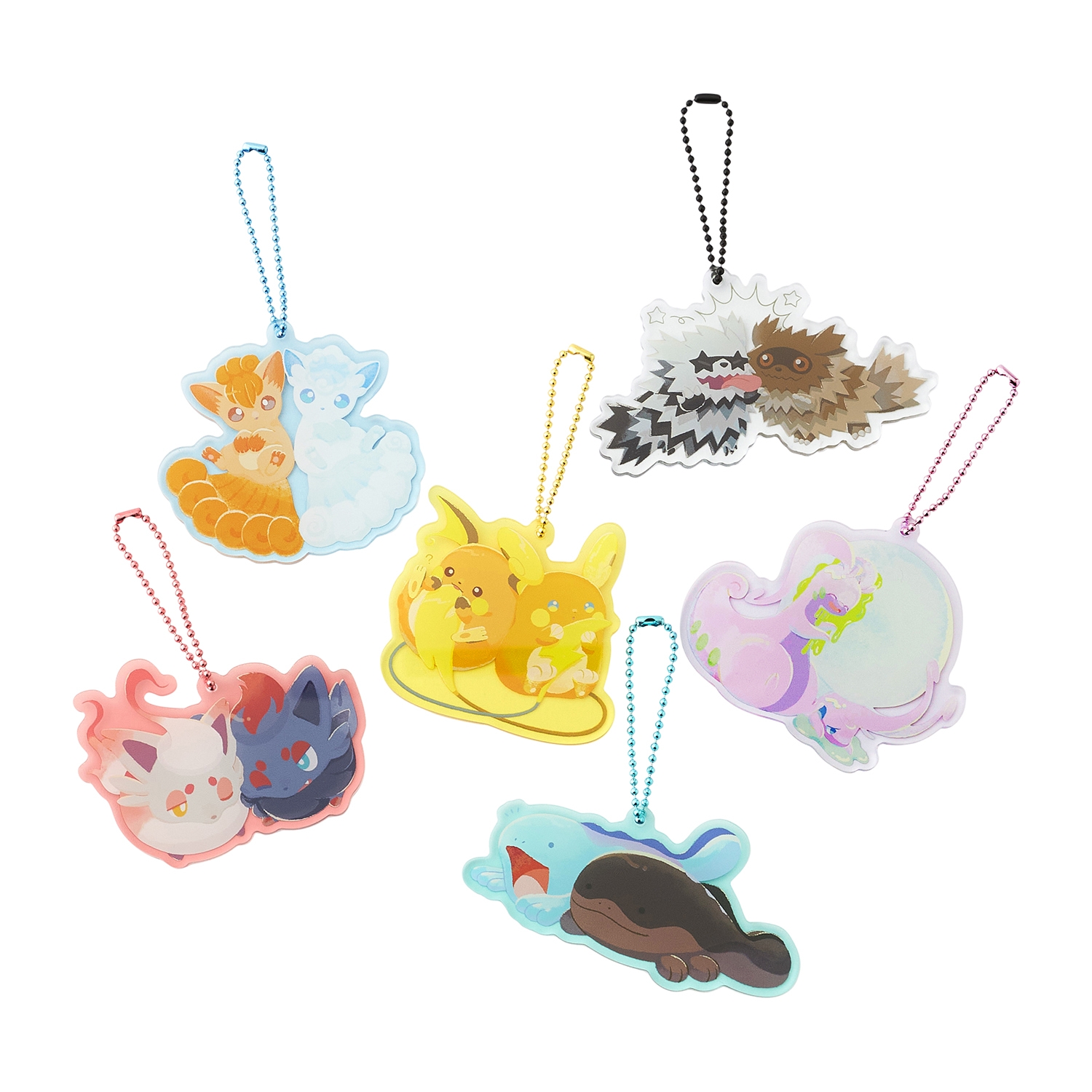 アクリルチャームコレクション にたものどうし