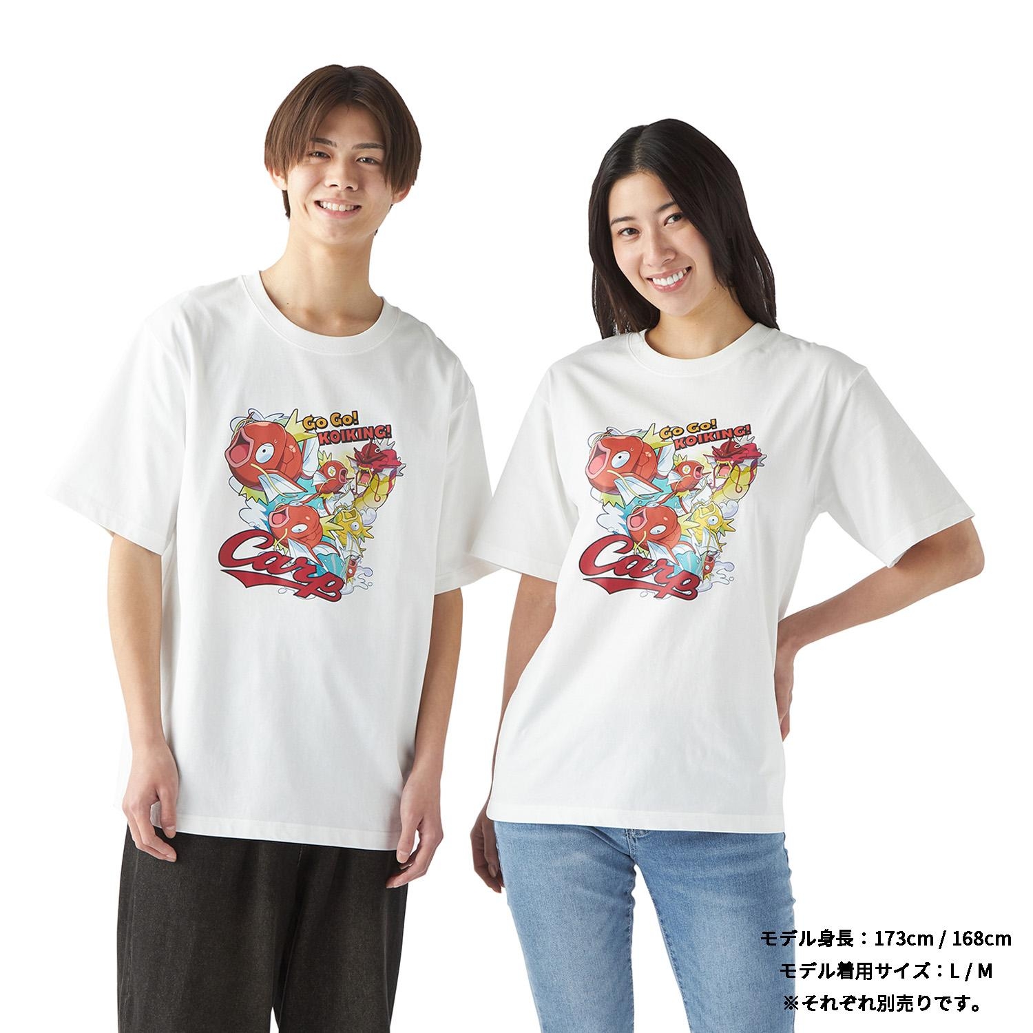 コイキング Tシャツ Sサイズ 広島東洋カープ×ポケモン ポケモンセンター限定 on スポーツ コイキング Tシャツ Sサイズ 広島東洋カープ×ポケモン