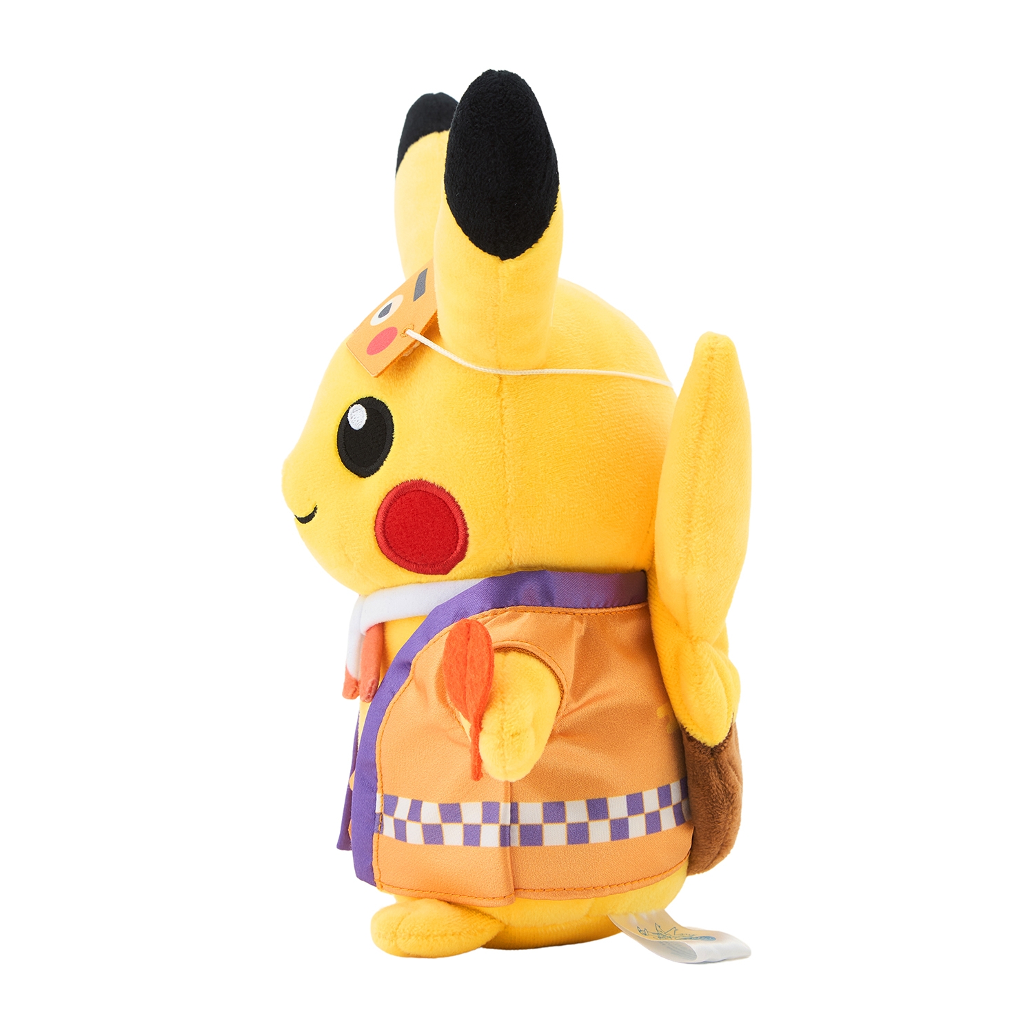 ぬいぐるみ にわか面ピカチュウ ポケモンセンターフクオカR
