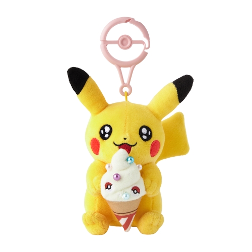 カラビナ付きマスコット ピカチュウ ポケモンセンターカガワ おいりソフト